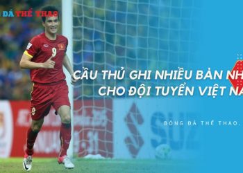 Top 10 cầu thủ ghi nhiều bàn nhất cho đội tuyển Việt Nam